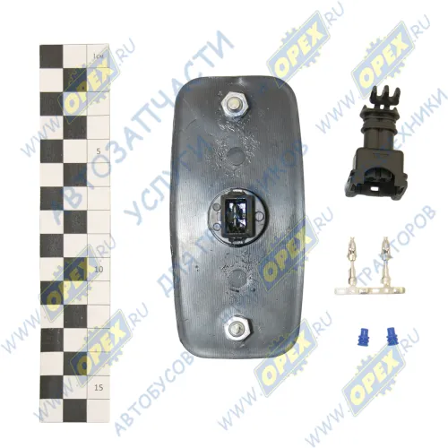 ГФ 1-26 Фонарь габаритный оранжевый светодиод 12/24В (расст.между болтами L=90); (оранж.) Евросвет1