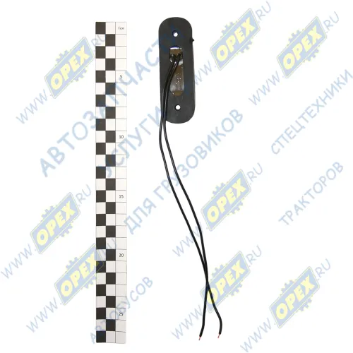 ГФ22 LED К Фонарь габаритный красный 84х24 светодиод; (перед. задн. габариты,освещение подножки,салона) Евросвет1