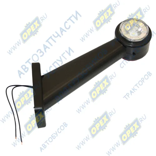 ГФ3.5 LED1-20 Фонарь габаритный (красно-белый) ф60 L=230; угол 45 градусов; ф60 L=230; угол 45 градусов светодиод.(хрусталик) Евросвет1