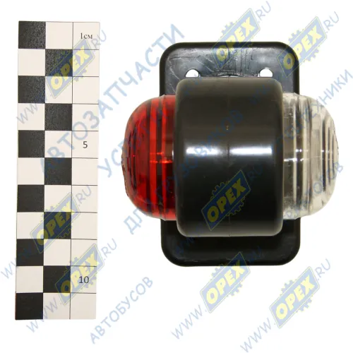 ГФ3.1-20 П24V Фонарь габаритный (красно-белый) (высота L=77, ф60) ГАЗ-2217,Соболь Евросвет1