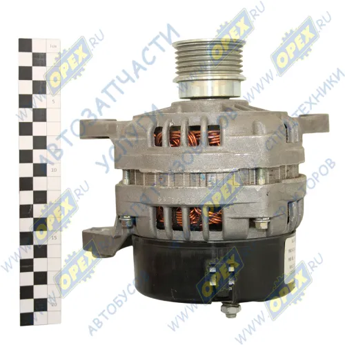 9422.3701-03 Генератор 28в ЯМЗ-656,658 и их модиф.ЕВРО-3 поликлин.шкив MAZ 656/658 2009- EURO-2,3; 80А ЗиТ2