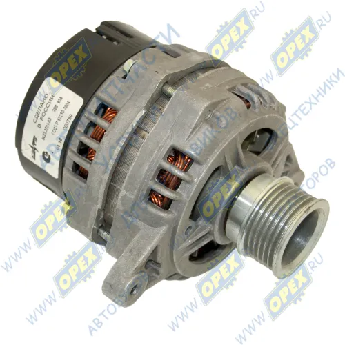 9422.3701-03 Генератор 28в ЯМЗ-656,658 и их модиф.ЕВРО-3 поликлин.шкив MAZ 656/658 2009- EURO-2,3; 80А ЗиТ