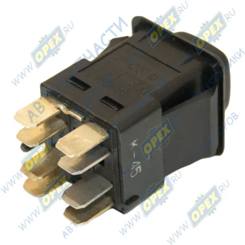 3842.3710-10.03 Выключатель-кнопка 24v 8контактов передних противотуманных фар КАМАЗ-УВК