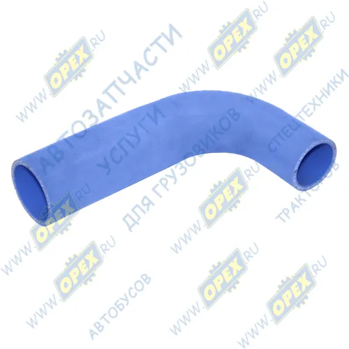 53605-1303026 Шланг ШО (патрубок) кривой ф48х65 L=400 радиатора нижний угловой Камаз; силикон КАМАЗ-УВК