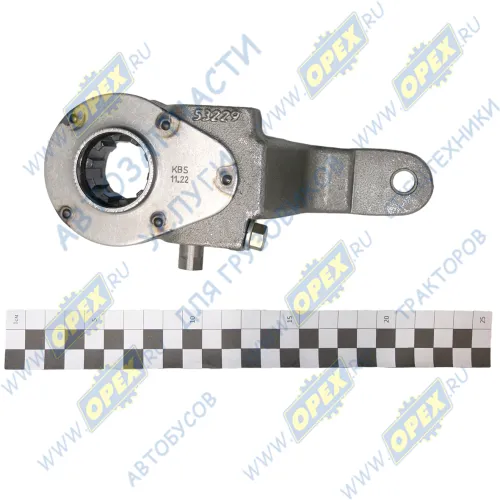 53229-3502237 Рычаг (трещетка) тормоза регулировочный КАМАЗ-Евро задний левый самоподв.; самоподводящая КАМАЗ-УВК4