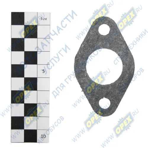 740.1002406 Прокладка ромбич. 75х46; фвнутр=28; 2отв.ф9, блока цилиндров КАМАЗ-УВК