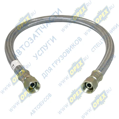 4310-3506442-20 Шланг тормоз. ф18 L=830 Г=М20+К24/Г=М20+К24 КАМАЗ-УВК1