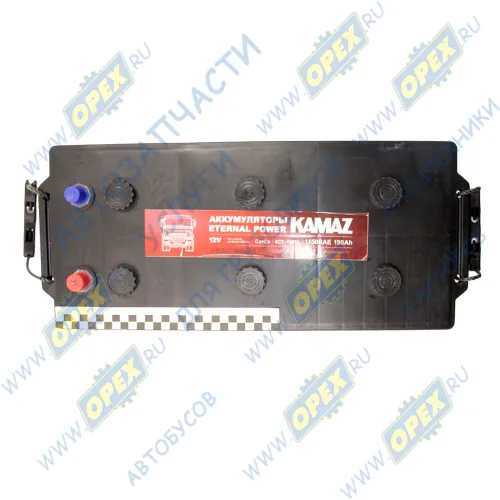 6CT-190 VL SAE п.п. Аккумулятор (АКБ) прямая полярность (4) 190 а/ч клемма конус; 512*222*218 1150А КАМАЗ-УВК1