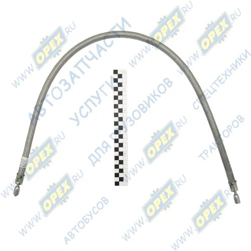 4310-3125050-20 Шланг тормоз. ф13 L=860 Г=М10+К12/Г=М10+К12 подвода воздуха к шинам прямой; в броне КАМАЗ-УВК