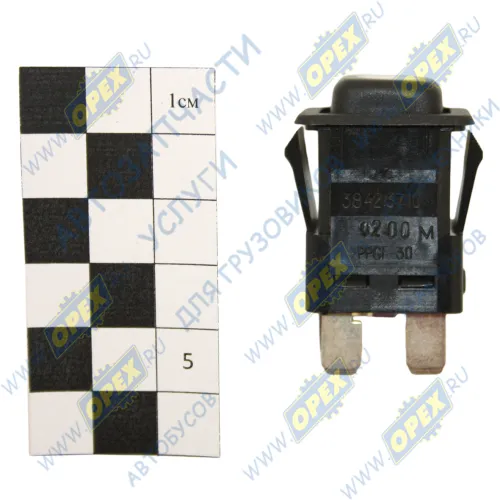 3842.3710-02.00 Выключатель-кнопка 24v 4контакта h=49 общего назначения МАЗ, КАМАЗ, ГАЗ, ЗИЛ, УАЗ КАМАЗ-УВК2