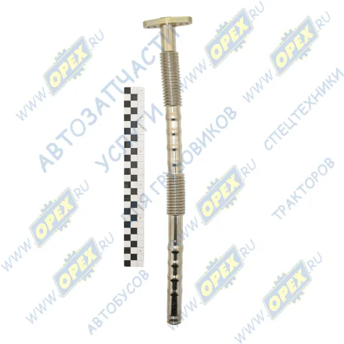 000.4859.269.000-02 Трубка (сталь) слива масла с ТКР ф22/флянец 2отв.ф10 L=440 "гофра" с/и КАМАЗ-УВК1