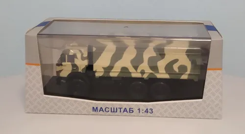 777.SSM1296 Маштабная модель КАМАЗ-43118 КАМАЗ-УВК