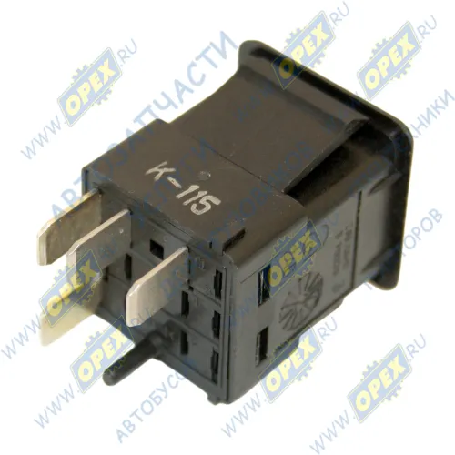 3842.3710-02.00 Выключатель-кнопка 24v 4контакта h=49 общего назначения МАЗ, КАМАЗ, ГАЗ, ЗИЛ, УАЗ КАМАЗ-УВК