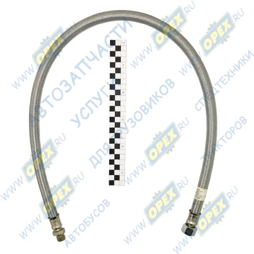 5350-3125060-20 Шланг ф14 L=1000 Г=М20+К24/Ш=М16+К22 в броне системы подкачки шин гибкий КАМАЗ-5460 КАМАЗ-УВК1