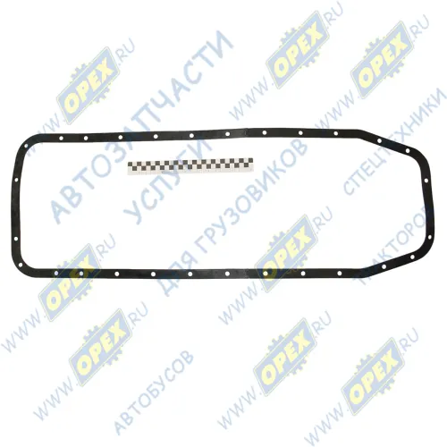 740.1009040 Прокладка С/Ф 910х320; 28отв.ф8 картера масляного КАМАЗ-УВК
