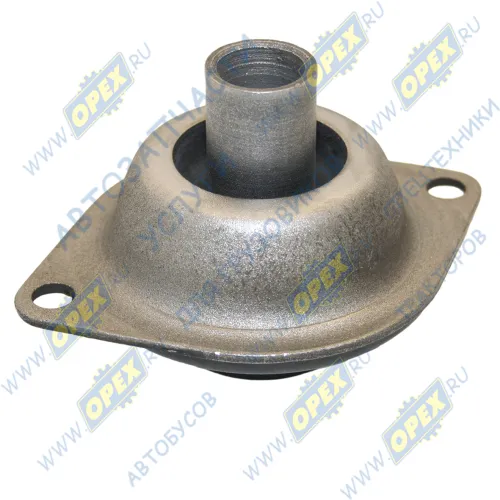 5320-5001021 Подушка (РТИ+сталь) L=141 h=85; 1отв.ф20/1отв.ф35/2отв.ф10, крепл.кабины нижняя С/Ф КАМАЗ-УВК