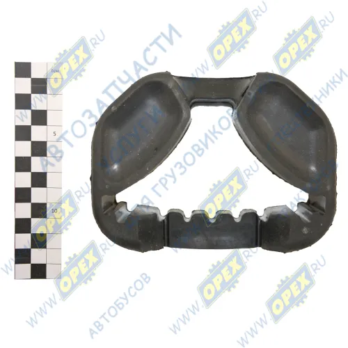 5320-1001051 Подушка задней опоры двигателя (РТИ) L=150х80 h=115 КАМАЗ,УРАЛ-4320 КАМАЗ-УВК1