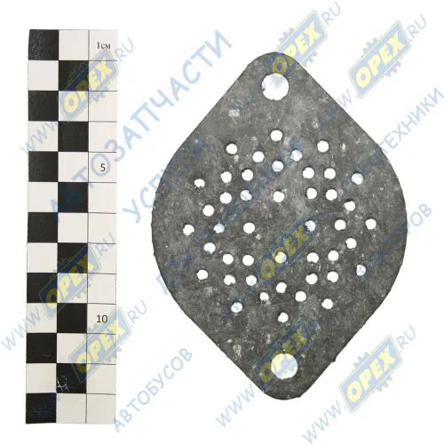 7405.1009145 Прокладка ромбич. 110х85; фвнутр=65; 2отв.ф8, маслоналивной горловины КАМАЗ-УВК