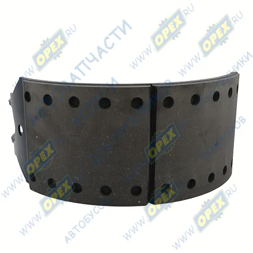 1201-3502090 Колодка тормозная 420х180; срез/срез SN4218 1995 => BPW (1982-2020) КАМАЗ-УВК