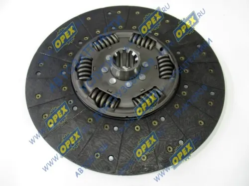 491878000205 Диск сцепления 430GTZ (2""-10N)/ КамАЗ (КПП ZF 8S1315, 8S1350, 16S151, 16S182, 16S1825) KAMAZ 4410 5320 5321 5460 6350 6460 6511 6520 6522"; обычный, 260-360л.с КАМАЗ-УВК