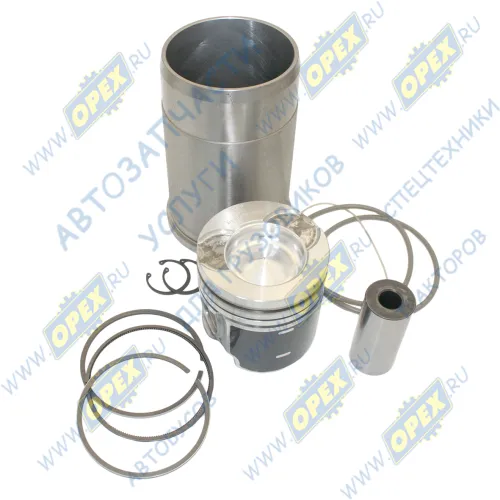740.60-1000128-01К Гильза с поршнем, с пальцем и кольцами КАМАЗ Евро-2,3(кроме дв.740.30,740.31) (обрез.поршень 10 группа); КЗА (Эконом) КАМАЗ-УВК2