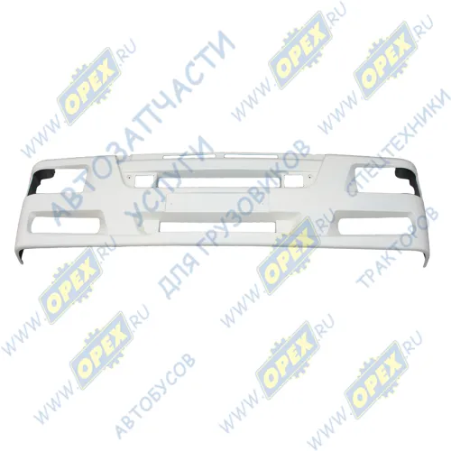 63501-8416015-50 ГР Облицовка буфера КАМАЗ-ЕВРО3 широкая с п/тум.фар рестайлинг; грунт КАМАЗ-УВК1