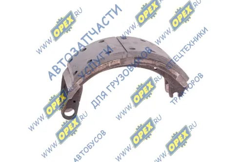 53229-3501090-51 Колодка тормозная (580х140) КамАЗ ЕВРО-2; (литая) короткая накладка КАМАЗ-УВК1