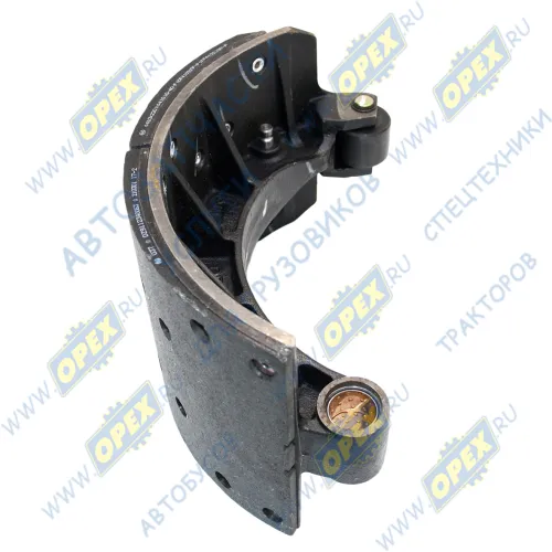 DZ90149346077 Тормозная колодка в сборе с накладкой (ширина =220мм) КАМАЗ-УВК