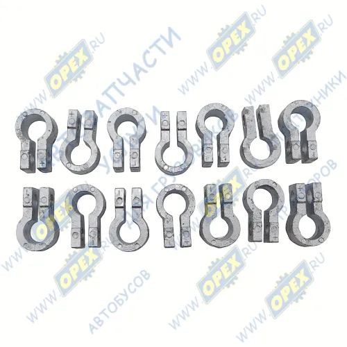 уп7пар Переходник клеммы (конус-болт) на болтовую (7 пар =14шт) для 6СТ-190 КАМАЗ-УВК