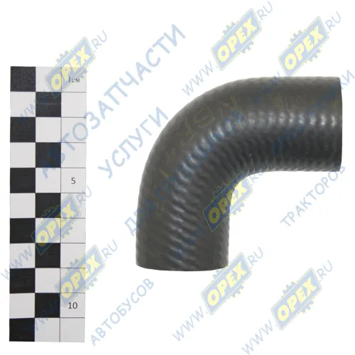 5320-1311049 Шланг (патрубок) кривой (1 изг.) ф30х38 L=140 бачка расширит; L=120 бачка расширит. КАМАЗ-УВК1