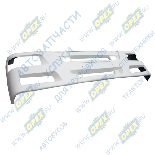 63501-8416015-50 ГР Облицовка буфера КАМАЗ-ЕВРО3 широкая с п/тум.фар рестайлинг; грунт КАМАЗ-УВК