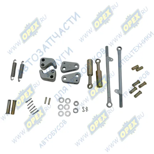 5511-8500040 ЗЧ Установка запоров заднего борта КАМАЗ-УВК