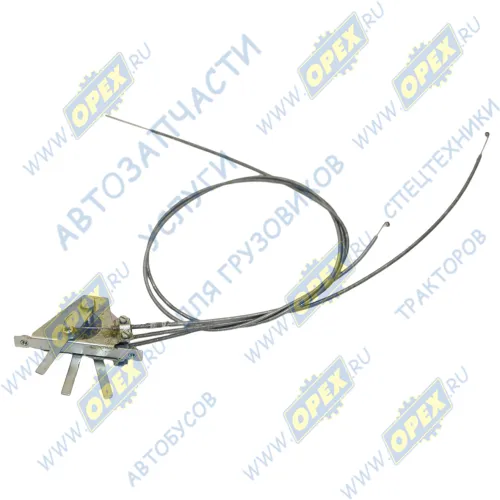 5320-8109020-10 Привод (рычаг) управления отопителя в сб. с тросами КАМАЗ-УВК