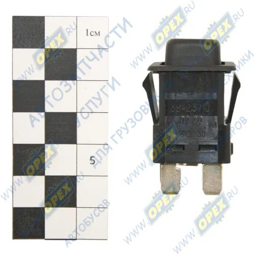 3842.3710-02.30 Выключатель-кнопка 24v 4контакта КОМ КАМАЗ-УВК2
