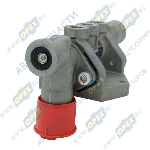 35205040010 Клапан растормаживания М16х1.5; черный+красный (сдвоенный) DAF LCV (1970-2020), KRONE (1970-2020), K?GEL (1970-2020), SCANIA LCV (1970-2020); 1738494 КАМАЗ-УВК4