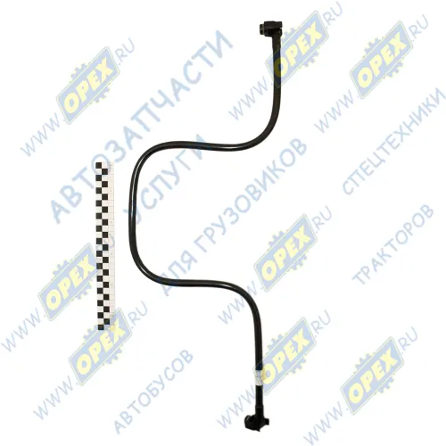 65115-1104252 Топливопровод ФГОТ отводящий; (ПВХ) ф12 L=950 быстросъемы КАМАЗ-УВК