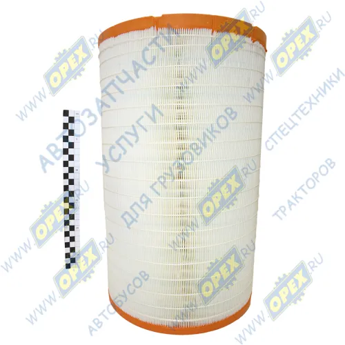 ЛНАЕ 1109660 Фильтр воздушный (элемент) ЭФВ внешний/основной A=313 B=177 H=524 VOLVO, CATERPILLAR, CASE, HITACHI VOLVO EC300 (1995-2021) КАМАЗ-УВК1