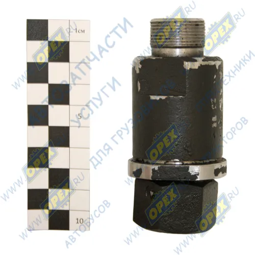 452801-8603610-01 Замедлитель г/ц платформы кузова 15т L=100; Рнаруж.М27х1,5/Рвнутр.М27х1,5/Г=М27+К36 КАМАЗ КАМАЗ-УВК1