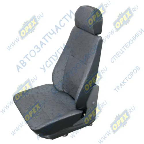 Р53205-6800010-01 Сиденье водителя; на мех. подвеске с подголовником КАМАЗ-УВК