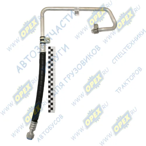 05-020710-00 Трубка кондиционера (хладонопровод) КАМАЗ-5490,65801 кондиционера нагнетающая в сборе КАМАЗ-УВК