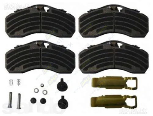 K046771K50 Колодки тормозные дисковые (комплект) диск 29042 [247.6x109.5x30 отв 5x20мм]; Knorr SB/SN7, SB4345 => 04/2003 КАМАЗ 5490 ЛиАЗ-5292 BPW (1970-2020), IV КАМАЗ-УВК