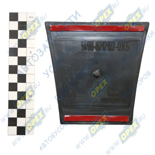 5490-8212102-03 Орнамент КАМАЗ "Конь"; (продавать с держателем НМ01800025) КАМАЗ-УВК1