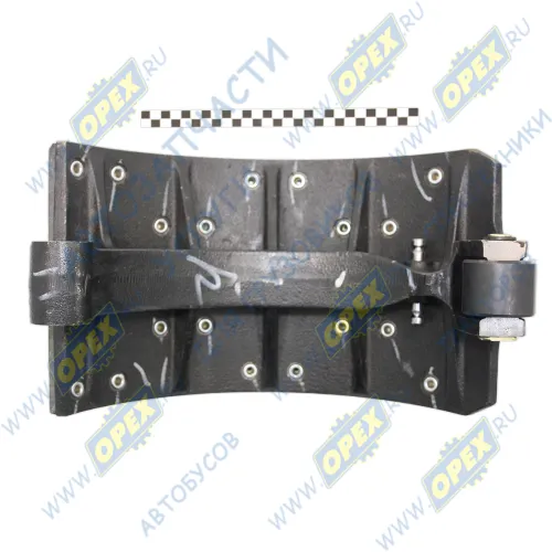 DZ90149346077 Тормозная колодка в сборе с накладкой (ширина =220мм) КАМАЗ-УВК3