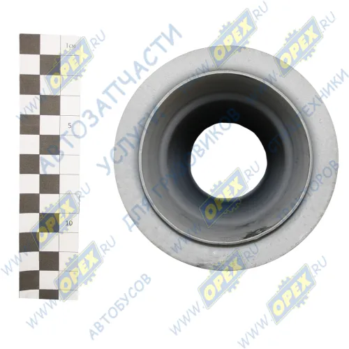 54115-1203012-01 Рукав глушителя (металлорукав) L=360 ф80 2 квадр.фланца по 4отв. ф10 Евро-2,3 КАМАЗ-УВК2