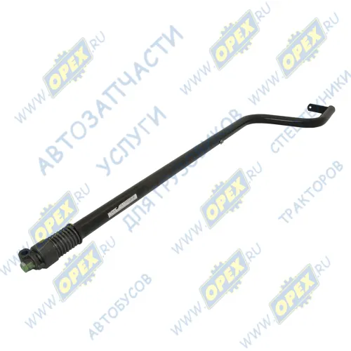 65115-1703325-40 Тяга ф38 L=1560 с наконеч.и кронштейном, кривая КПП КАМАЗ (с двигателем Cummins) КАМАЗ-УВК