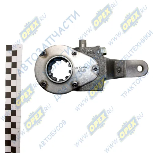 53229-3502136 Рычаг (трещетка) тормоза регулировочный КАМАЗ-Евро задний правый самоподвод. КАМАЗ-УВК4