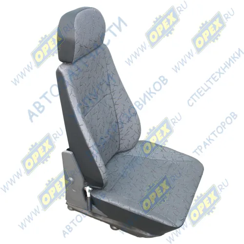 Р53205-6800010-01 Сиденье водителя; на мех. подвеске с подголовником КАМАЗ-УВК1