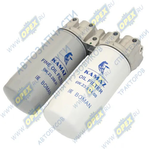 6W.65.173.20 Фильтр масляный КАМАЗ Евро-5 в сборе КАМАЗ-УВК