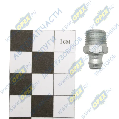 864006 Пресс-масленка М10х1 прямая (1/8 1.3 Ц6) ГОСТ 24705; (18х0х0) КАМАЗ-УВК1