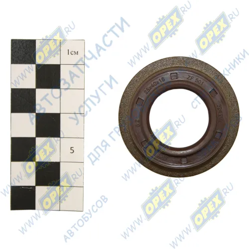 0750.112.253 Сальник делителя КПП 25х40/49.5х13.7/15 MAN LCV (1970-2020), RVI Kerax (2000-2020), DAF XF105 (2005-2020) КАМАЗ-УВК1
